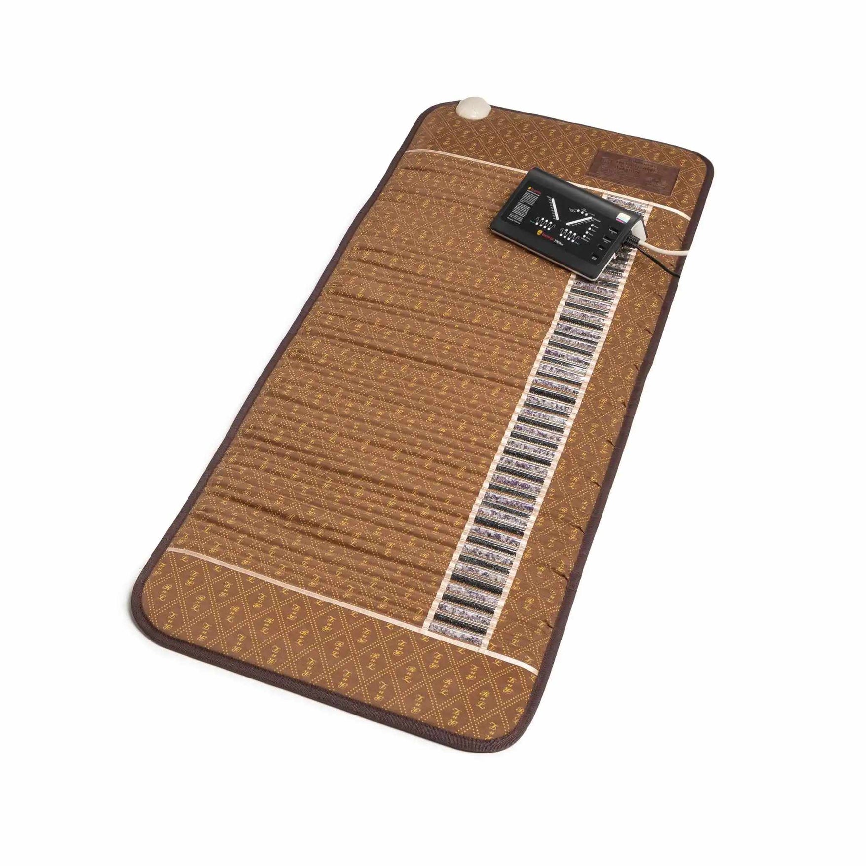 BioMat Professional full-body infrared therapy mat with digital controller, angled product view