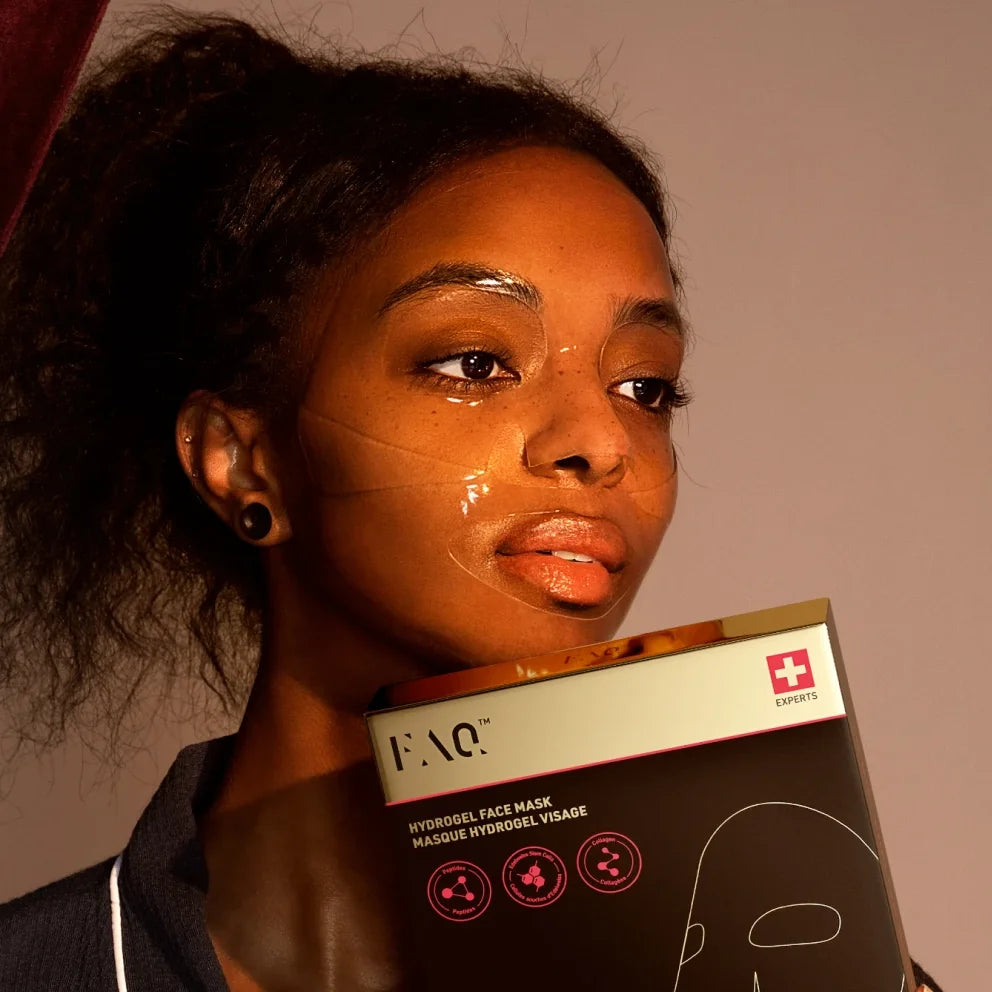 FAQ Glass Skin Collagen Hydrogel Face Mask