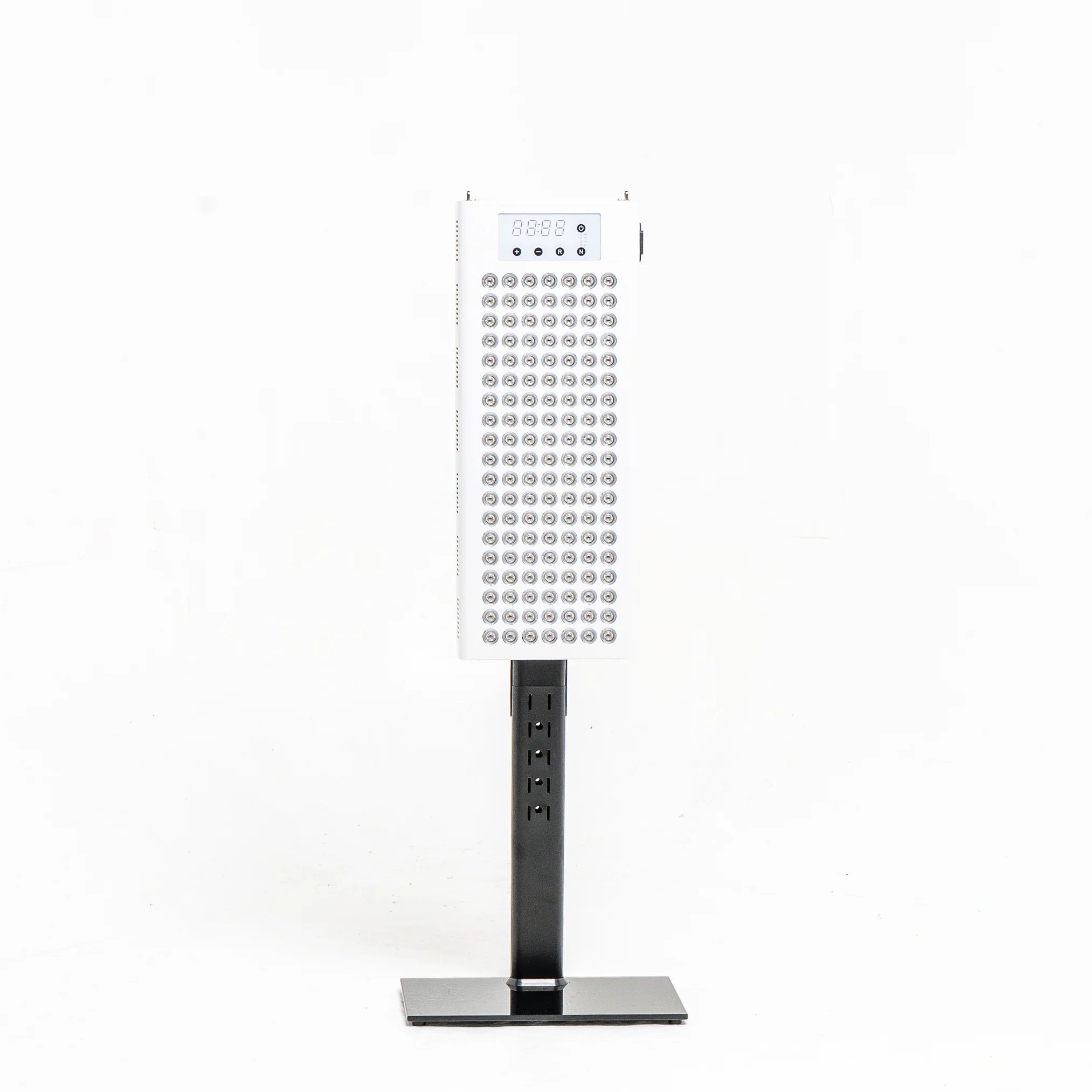 RedRush 400 PULSE targeted red and near-infrared light panel on adjustable floor stand, front product view