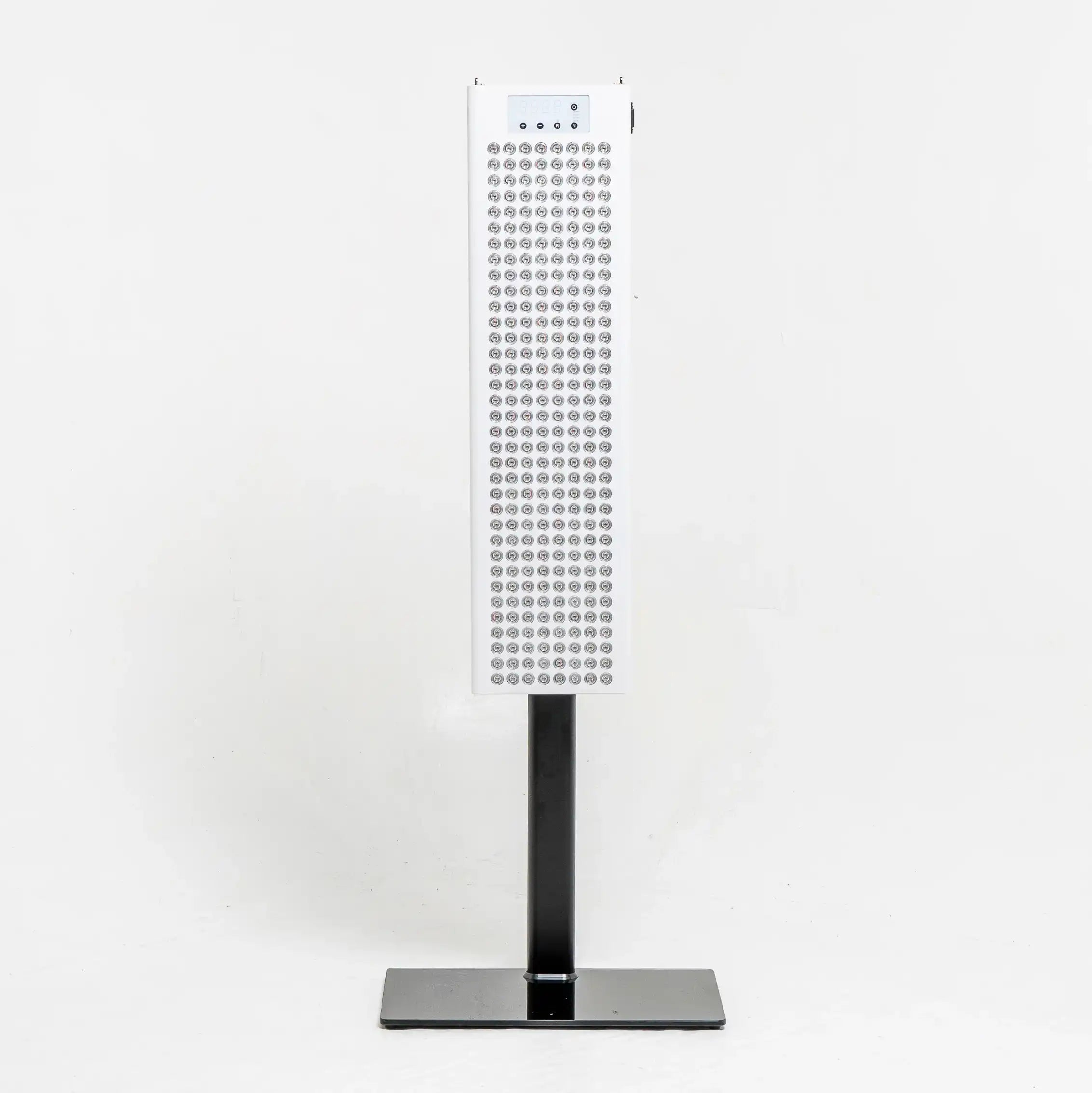 RedRush 840 PULSE full-body red and near-infrared light panel on floor stand, front product view
