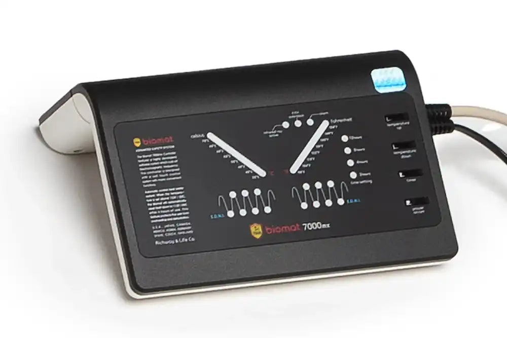 BioMat controller with buttons and display