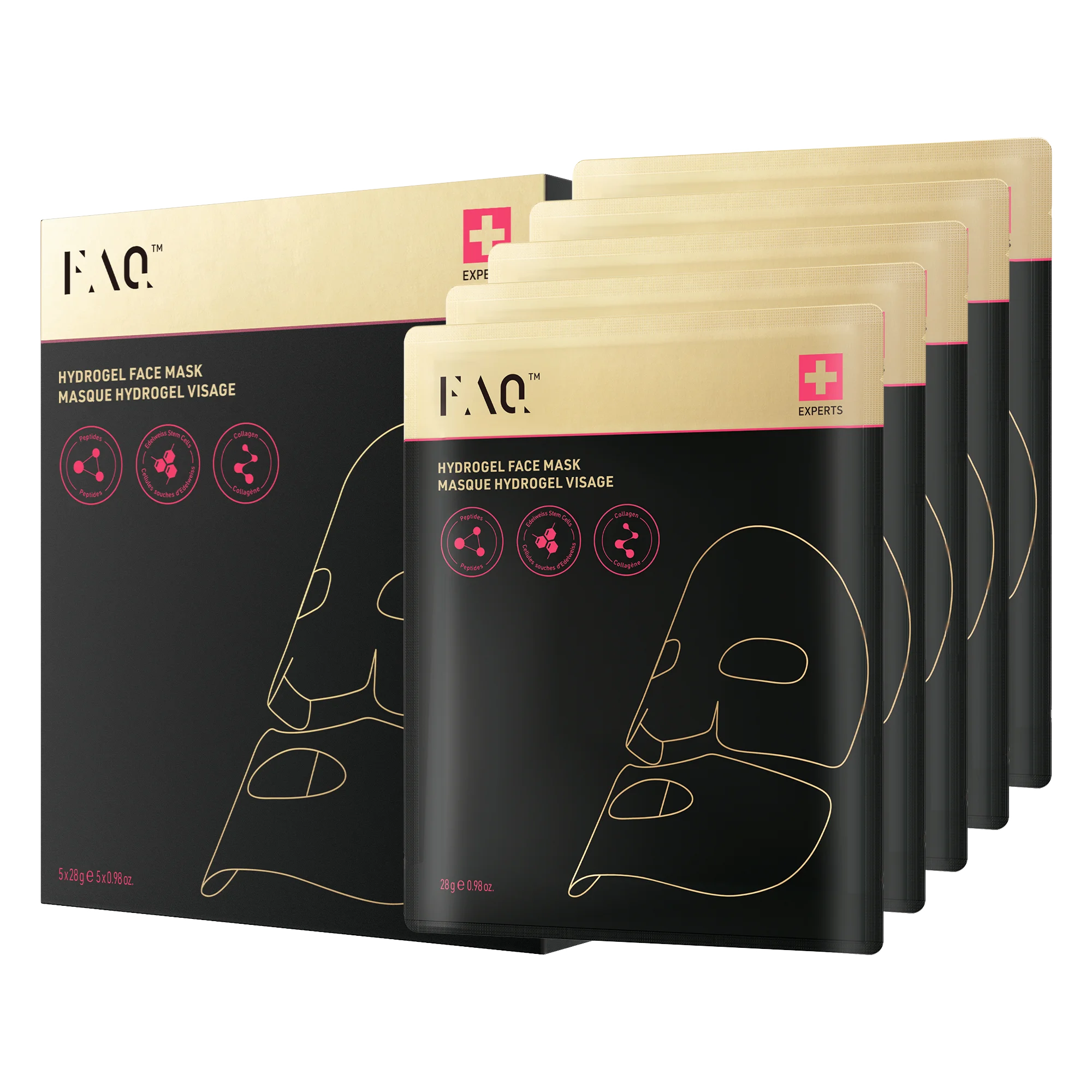 FAQ Glass Skin Collagen Hydrogel Face Mask